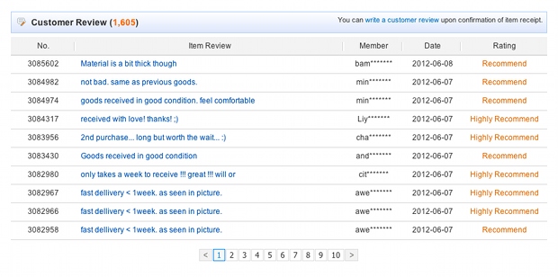 Qoo10 Customer Reviews Qoo10 Customer Reviews