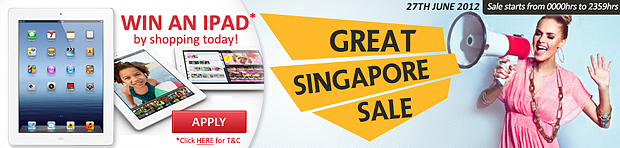 Check It Out GSS at Qoo10 Singapore And Win An iPad