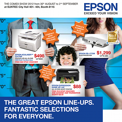 EPSON COMEX 2012 Price List