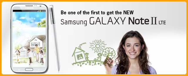 Samsung Note 2 LTE Pre-Order