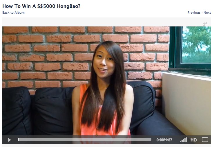 SAYS CNY GiveAway Tutorial by Michelle