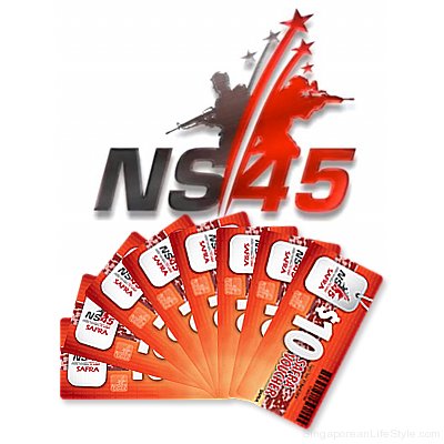 NS45 Vouchers - For Fathers to Sons - To Families And Friends - Singaporean LifeStyle