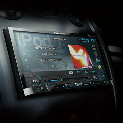 PIONEER AVH-X8550BT in car - 400x400