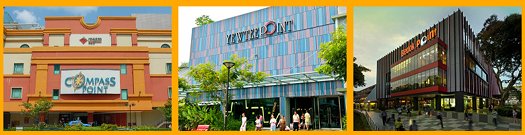 Frasers Centrepoint Malls - Compass Point - YewTee Point - Bedok Point