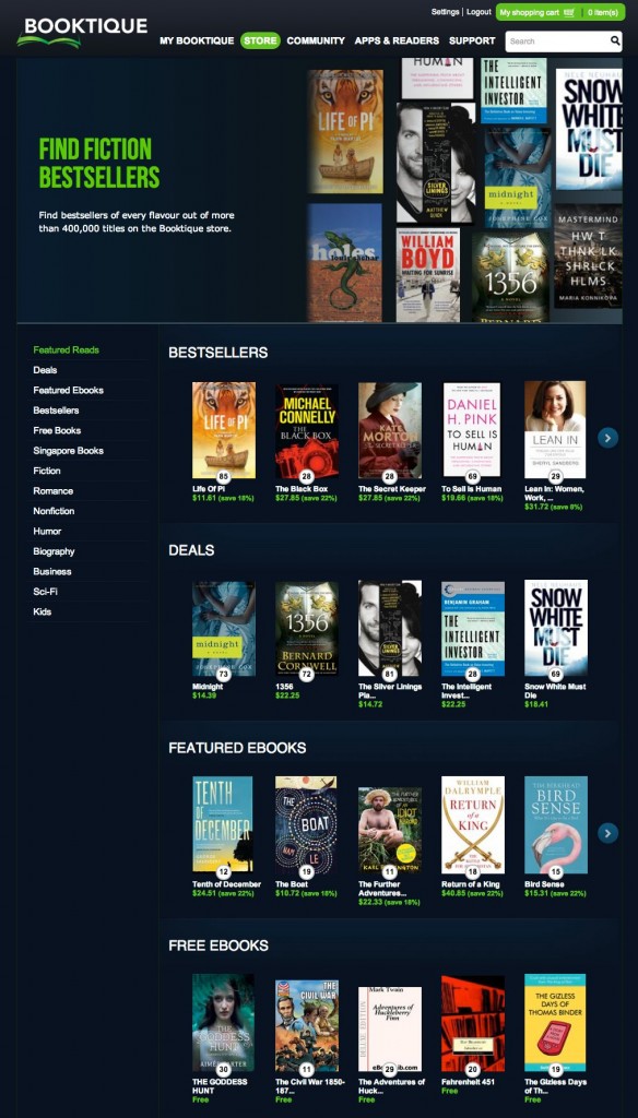 StarHub Booktique Overview